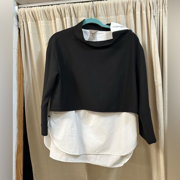 Sharon Young Zipper Trim Blouse - Picture 1 of 2